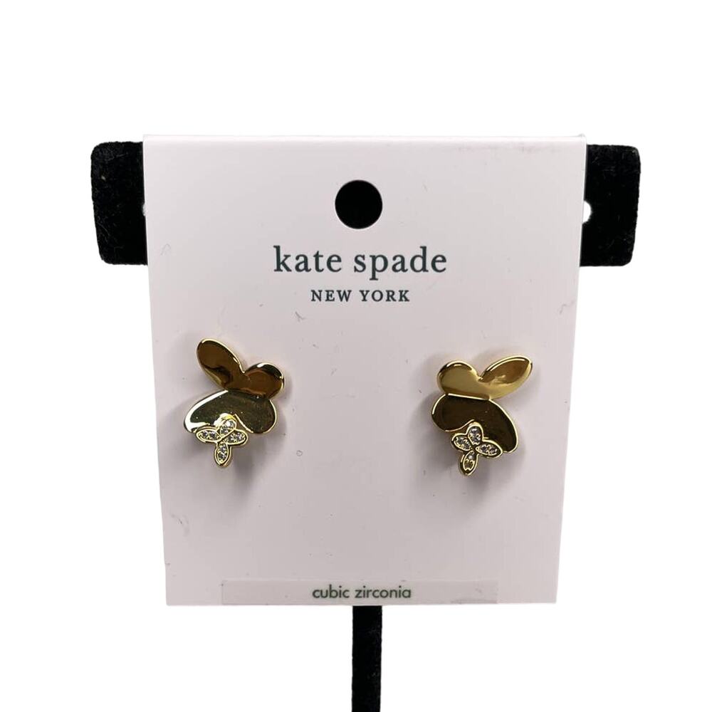 Kate Spade in a flutter Butterfly studs Earrings